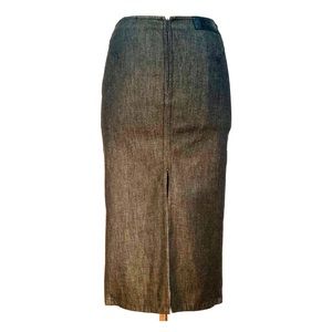 Gucci Charcoal denim Skirt